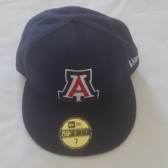 Arizona Wildcats Fitted Flat Bill Hat - Picture 2 of 4